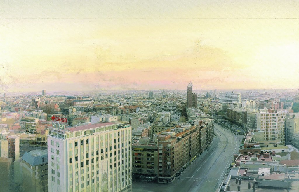 Figure 7. View of Madrid from Torres Blancas, 1976-82