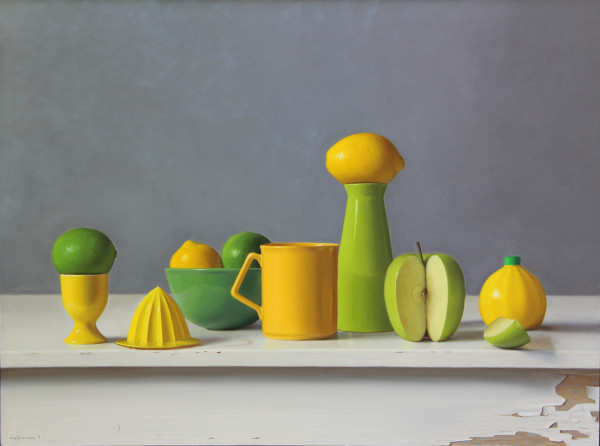 Classical Painting, contemporary realism, still-life